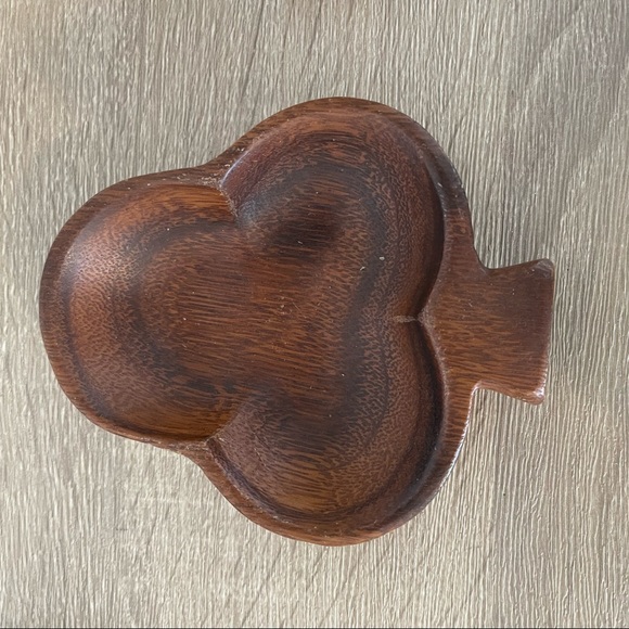 4pc Mango Wood Playing Card Symbols Small Tray - Picture 4 of 7